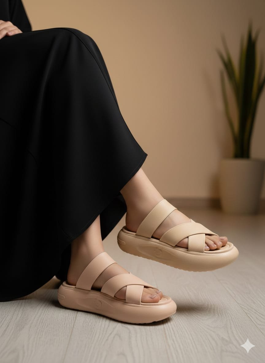 The Soft-Step Triple Strap